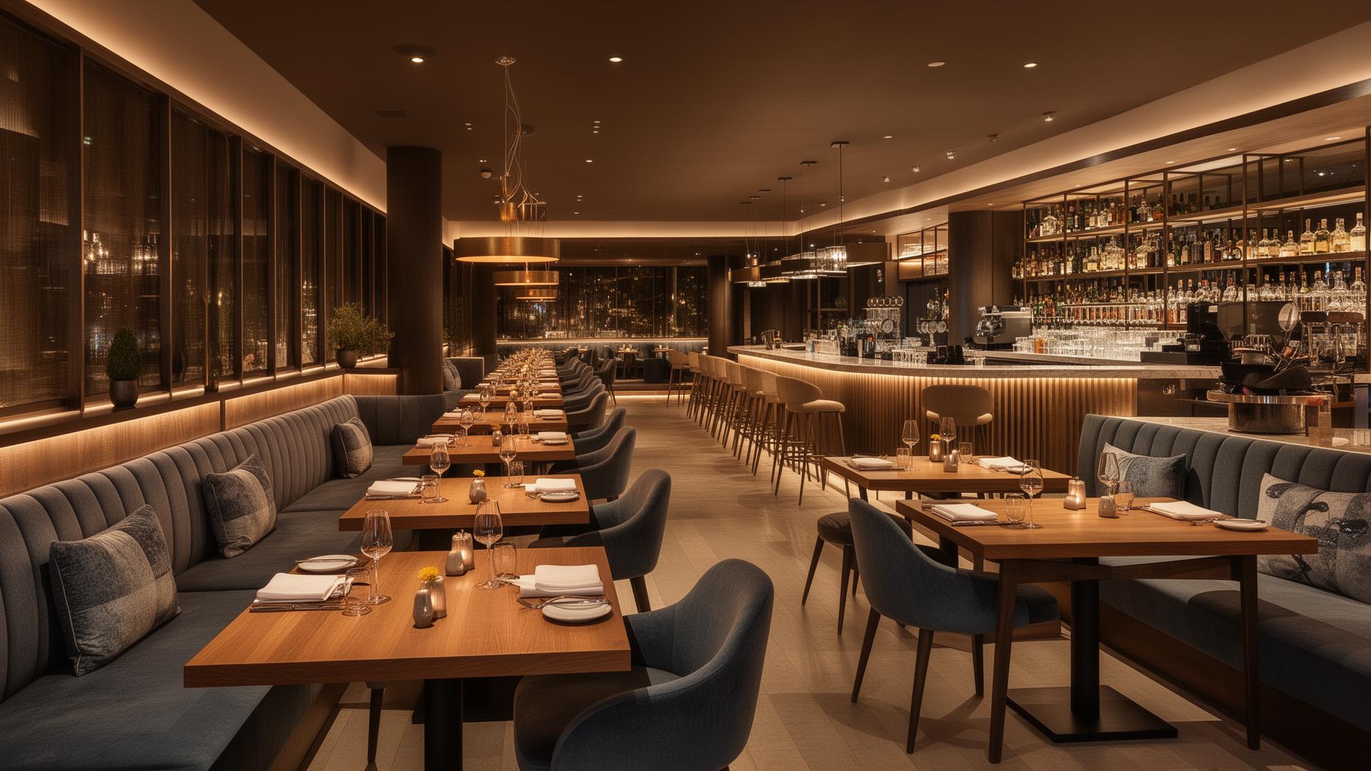 Agencement de restaurant sur mesure