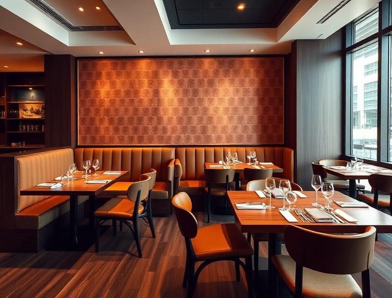 Mobilier de restaurant sur mesure